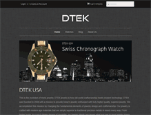 Tablet Screenshot of dtekjewelry.com